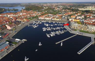 Der_Yachthafen_Waren_Müritz_Apartment_Lage